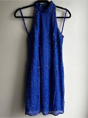 Roberta  Beaded High-Low silk Dress